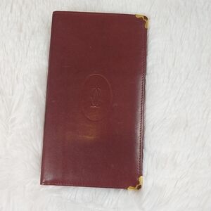 Authentic Vintage Cartier Long Bifold Wallet